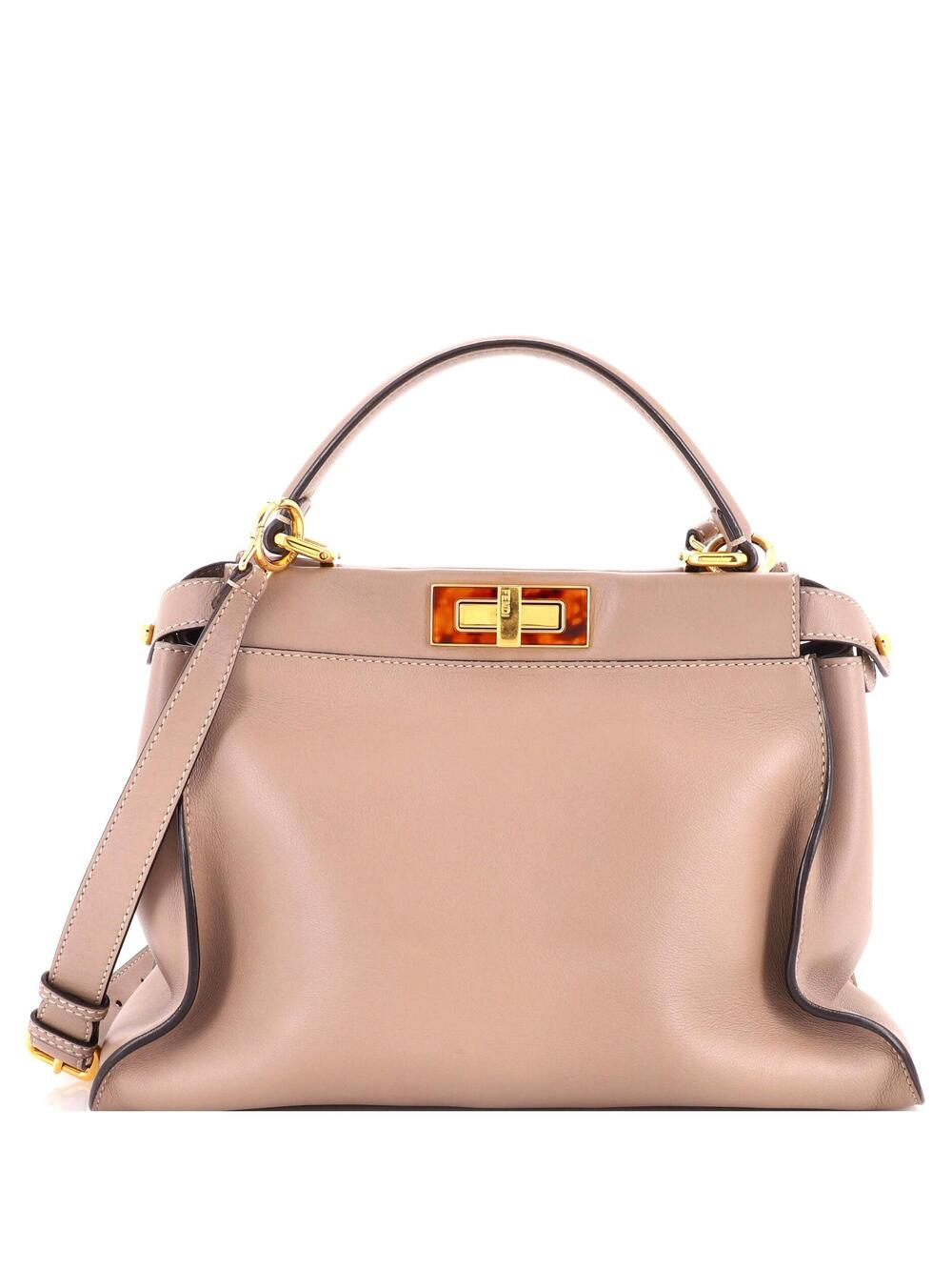 Fendi Peekaboo Bag Leather With #365654F17B